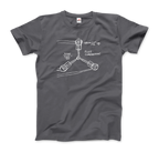 Flux Capacitor Sketch from Back to the Future T-Shirt-9