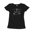Flux Capacitor Sketch from Back to the Future T-Shirt-2
